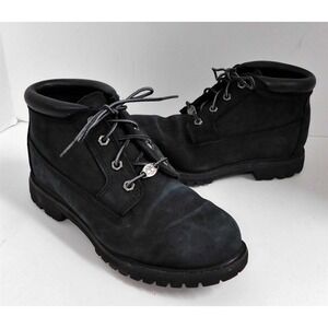 Timberland Nellie Black Nubuck Leather Waterproof Hiking Women's Boots‎ 8.5 M
